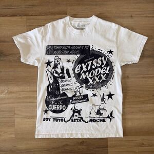 Sad Boys Yung Lean Early Years Extssy Model White Shirt Size Medium Emo Rap SBE